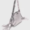Micro borsa Miss M in pelle metallizzata Micro borsa Miss M in pelle metallizzata