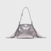 Micro borsa Miss M in pelle metallizzata Micro borsa Miss M in pelle metallizzata
