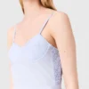 Mini abito babydoll in cotone