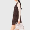 Mini abito in tweed