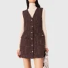 Mini abito in tweed