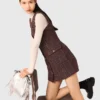 Mini abito in tweed