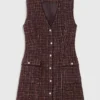 Mini abito in tweed