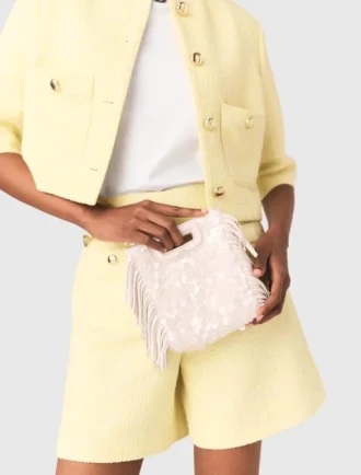Mini borsa M con paillettes