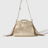 Mini borsa Miss M in pelle metallizzata Mini borsa Miss M in pelle metallizzata