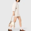 Mini borsa Miss M in pelle metallizzata Mini borsa Miss M in pelle metallizzata