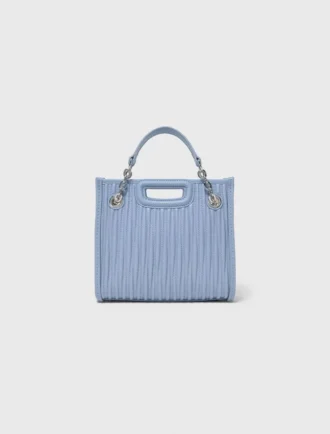 Mini borsa tote in pelle trapuntata