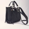 Mini borsa tote in pelle trapuntata