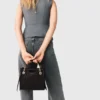 Mini borsa tote in pelle trapuntata