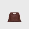Mini M Bag in pelle con borchie Mini M Bag in pelle con borchie