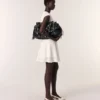 Mini vestito all’uncinetto
