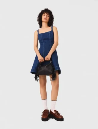 Miniabito in denim