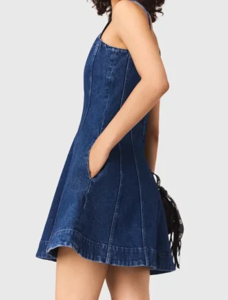 Miniabito in denim