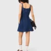 Miniabito in denim
