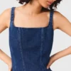 Miniabito in denim