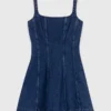 Miniabito in denim