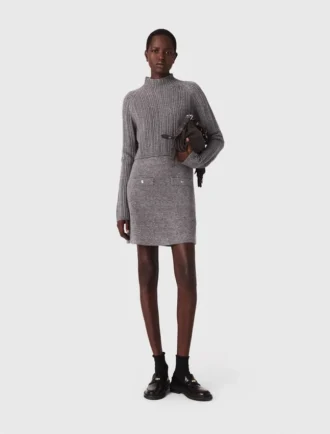 Miniabito in maglia 2 in 1