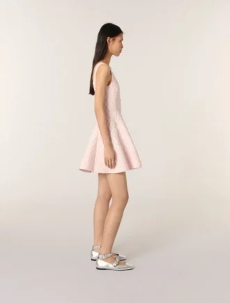 Miniabito in maglia jacquard