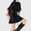 Abito 2 in 1 effetto tweed Abito 2 in 1 effetto tweed
