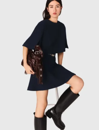 Miss M Bag in pelle craquelé