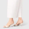 Mules in pelle