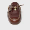 Mules in pelle