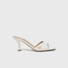 Mules in pelle