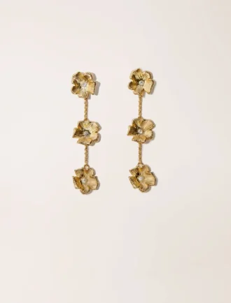 Orecchini a forma di fiore