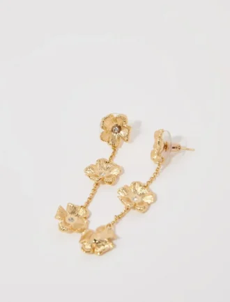 Orecchini a forma di fiore