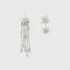 Orecchini a stella con strass Orecchini a stella con strass
