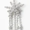 Orecchini a stella con strass Orecchini a stella con strass