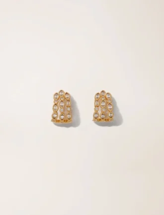 Orecchini con strass