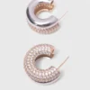 Orecchini con strass