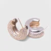 Orecchini con strass