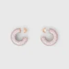 Orecchini con strass