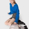 Pantaloncini con ricami floreali Pantaloncini con ricami floreali