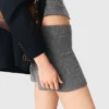 Pantaloncini in maglia con strass Pantaloncini in maglia con strass