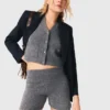 Pantaloncini in maglia con strass Pantaloncini in maglia con strass