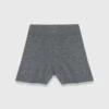 Pantaloncini in maglia con strass Pantaloncini in maglia con strass