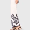 Pantaloni con dettagli all’uncinetto Pantaloni con dettagli all’uncinetto