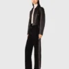 Pantaloni con fascia in strass Pantaloni con fascia in strass