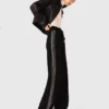 Pantaloni con fascia in strass Pantaloni con fascia in strass