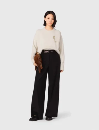 Pantaloni da completo a gamba larga