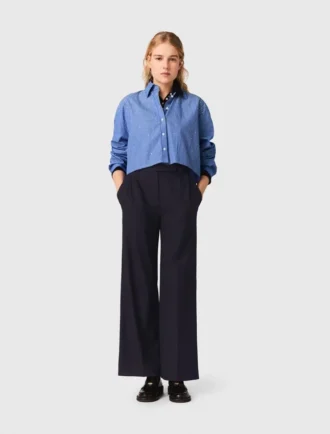 Pantaloni da completo a gamba larga