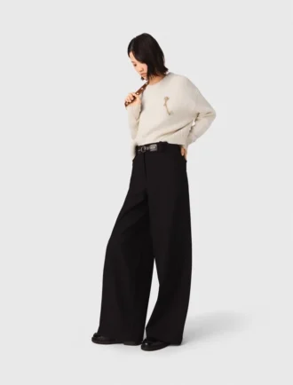 Pantaloni da completo a gamba larga