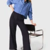 Pantaloni da completo a gamba larga