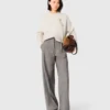 Pantaloni da completo a quadri