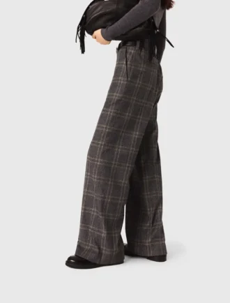 Pantaloni da completo a quadri