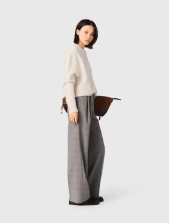 Pantaloni da completo a quadri