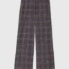 Pantaloni da completo a quadri